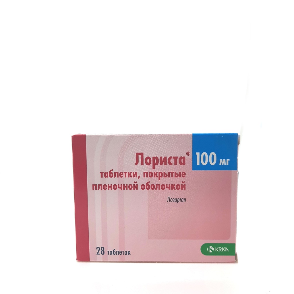 Лориста 100мг №28 шахмал