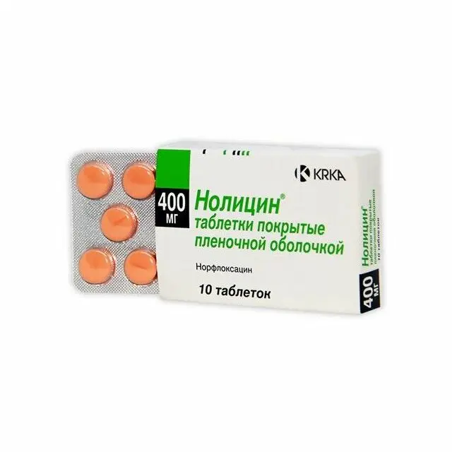 Нолицин 400мг №10 таб