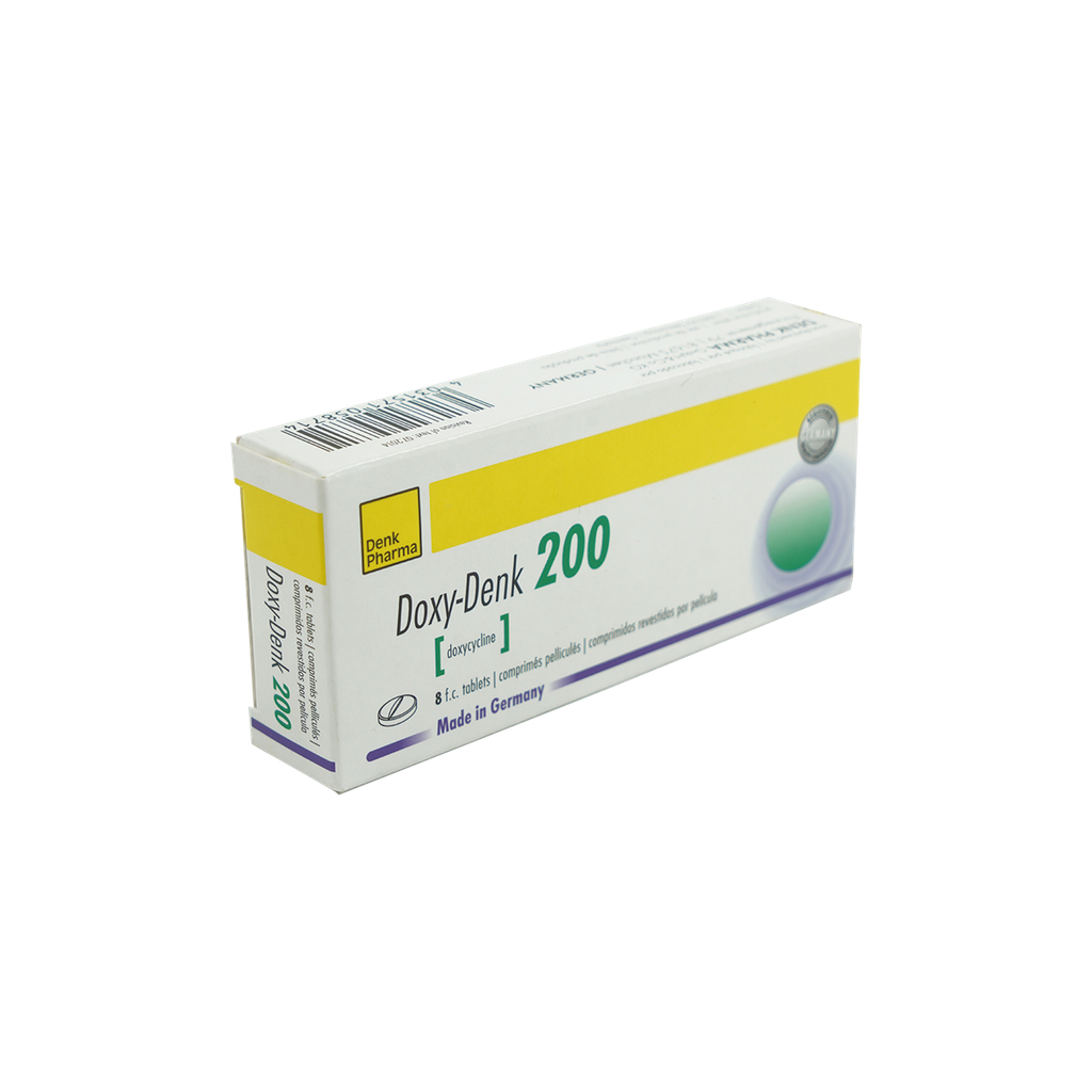 Докси-Денк 200мг №8 шахмал