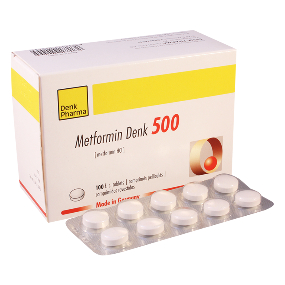 Метформин-Денк 500мг №100 шахмал