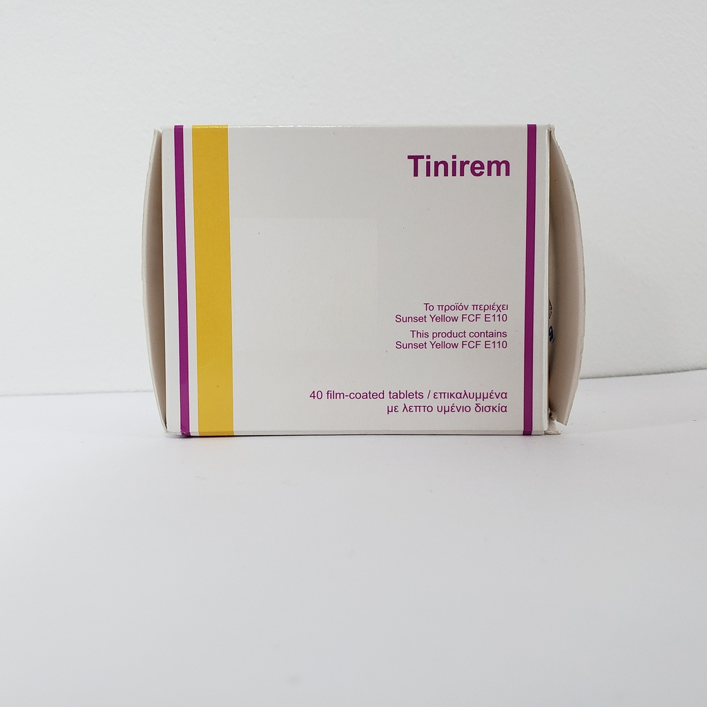 Тинирем 500мг №4 таб