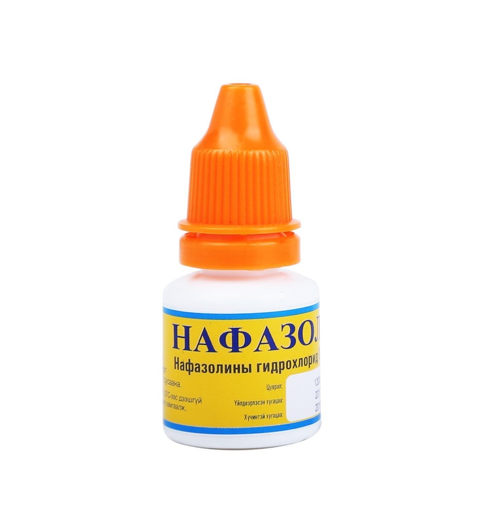 Нафазолин 0.1%-10мл №1 /Монос/хамрын дусаалга