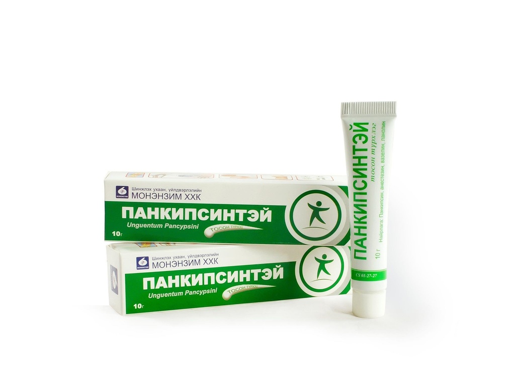 Панкипсинтэй  тосон түрхлэг 10г /Монэнзим/