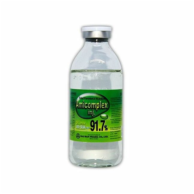 Амиокомплекс 91.7%-250мл №1 Тарилгын шингэн