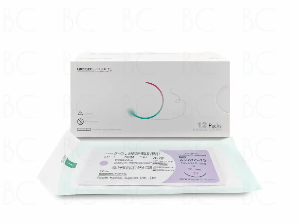 Викрил №6/0 /45см,13мм,1/2 О/