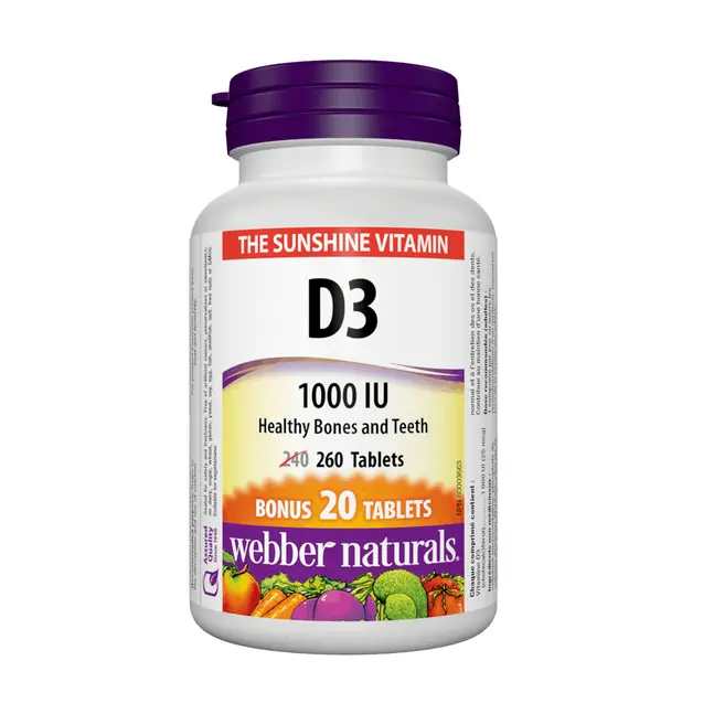 Витамин Д3 1000 ОУН №260 шахмал